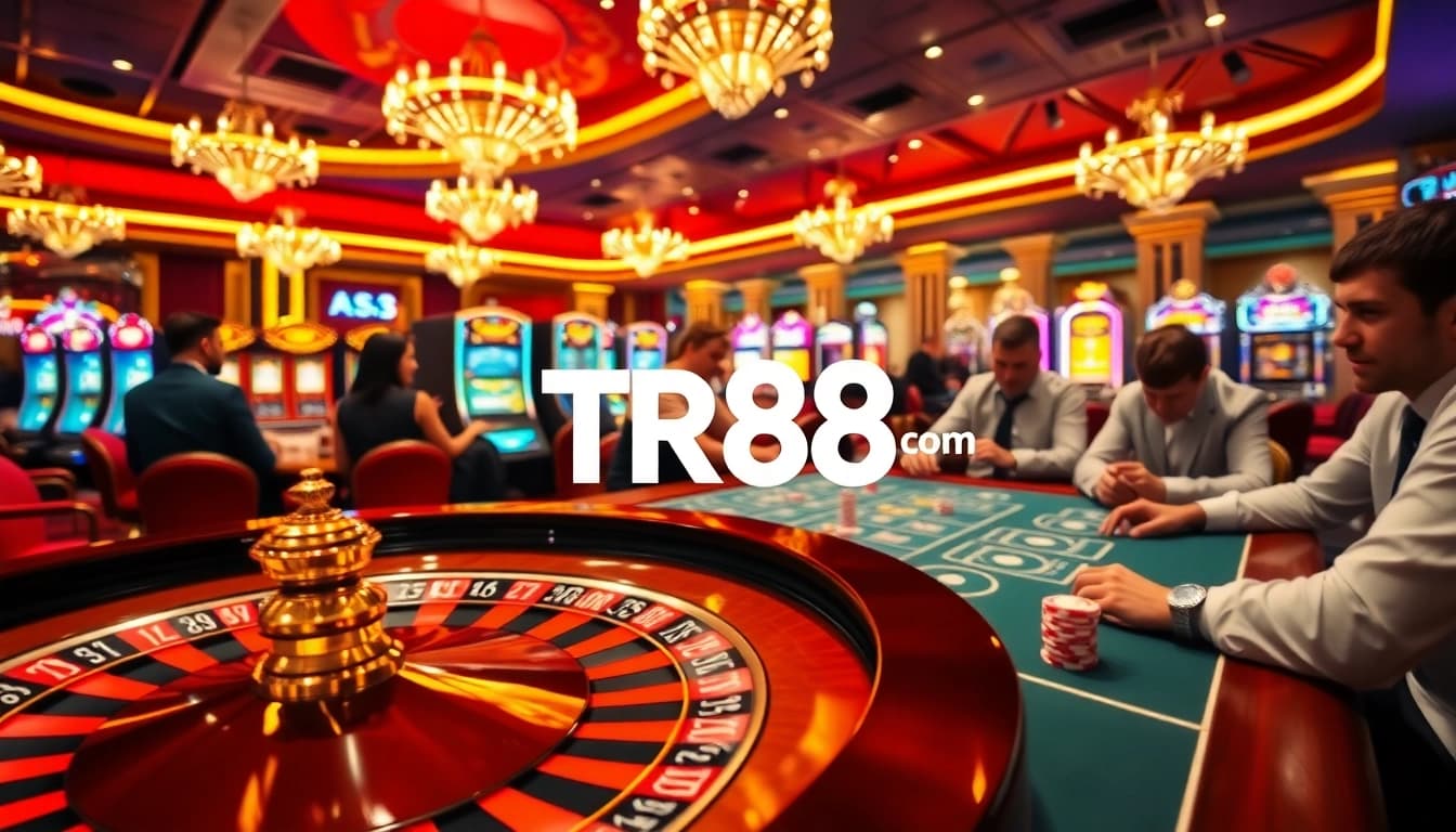 Experience the excitement of TR88 COM with engaging casino games and vibrant atmosphere.