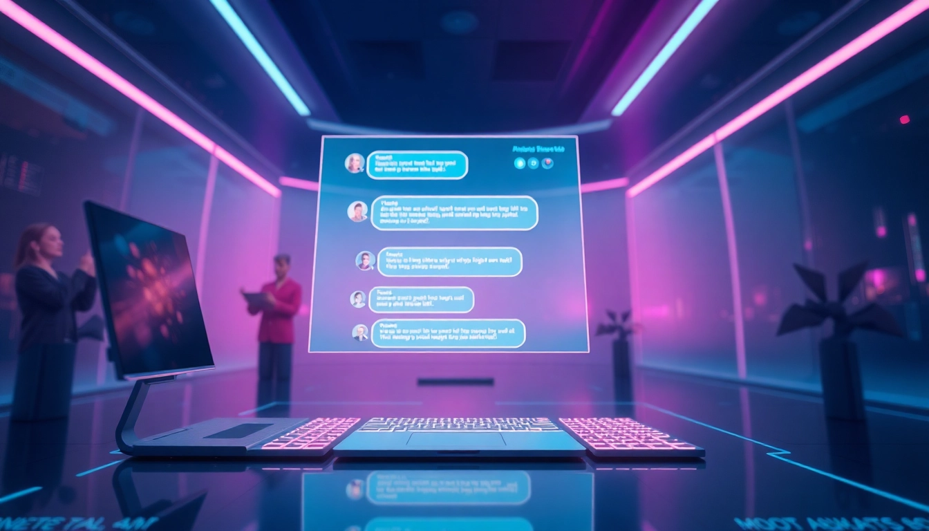Engaging sex AI chat interface showcasing digital conversation.