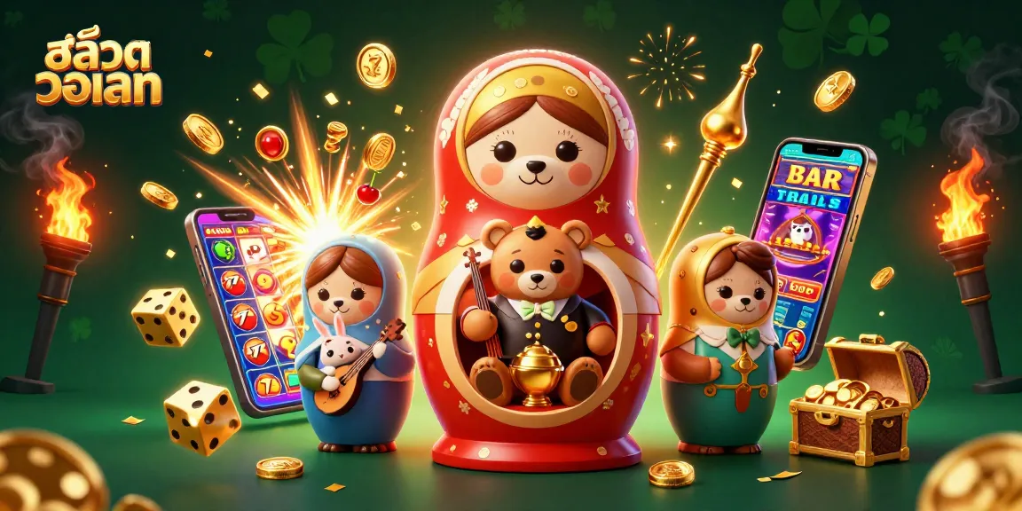 Experience สล็อตวอเลท in action with vibrant 3D characters unveiling casino excitement and jackpot rewards.