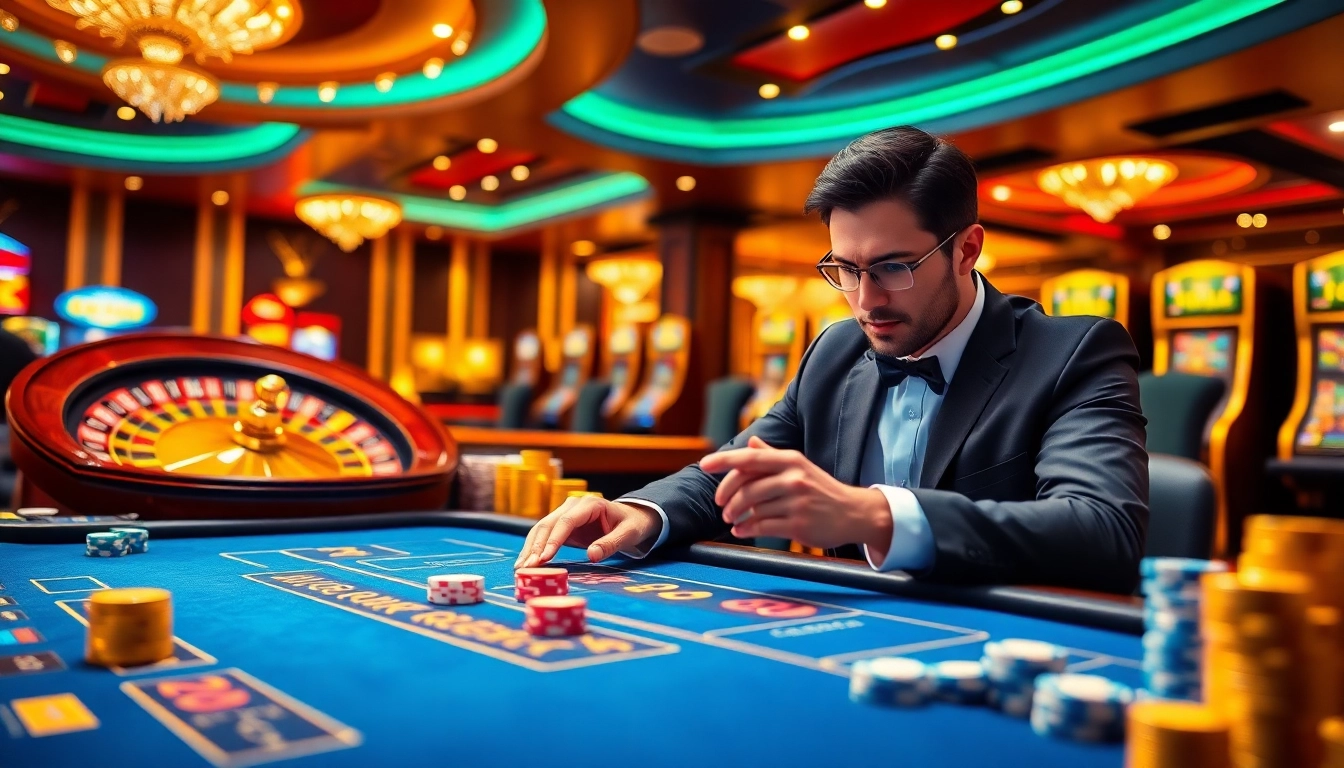 Engage in thrilling online gambling at https://68vip.tech/ with vibrant casino visuals and strategic gameplay.