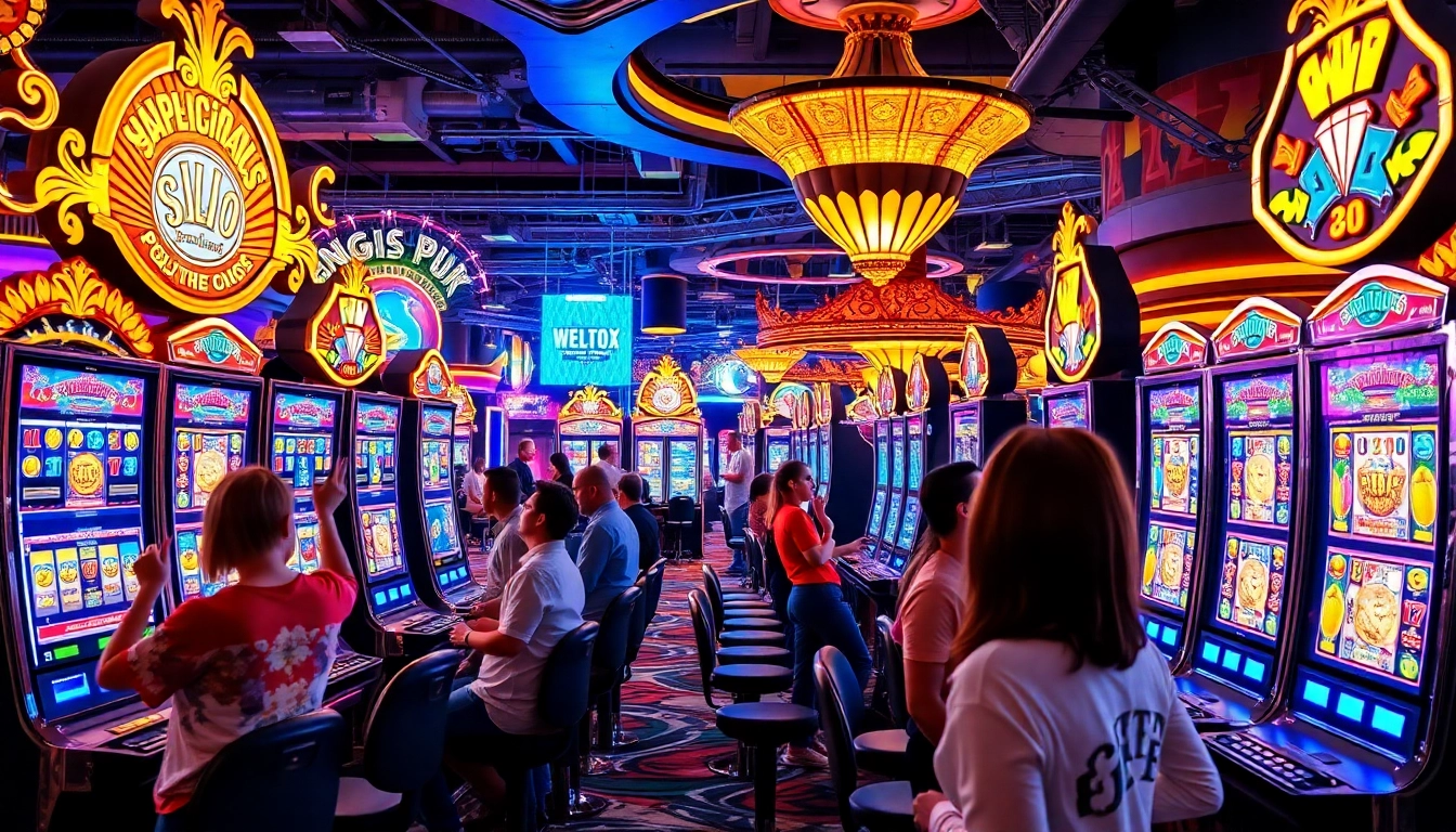 Menangkan permainan slot gacor di kasino yang penuh warna dan semangat.