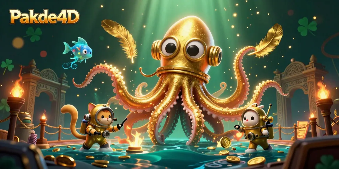 Experience thrilling gameplay with Pakde4D, featuring vibrant 3D cartoon elements and a dynamic casino scene.