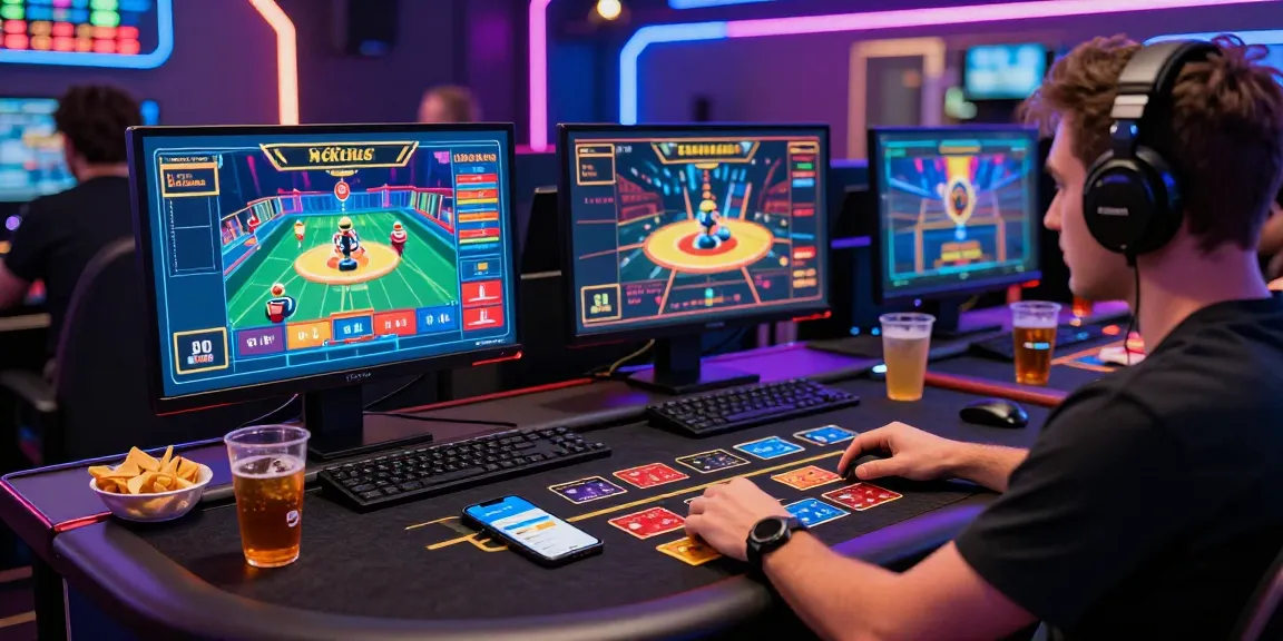 Exciting online gaming experience at https://ecpc.org.uk featuring a player at a credit card casino with engaging visuals and vibrant atmosphere.