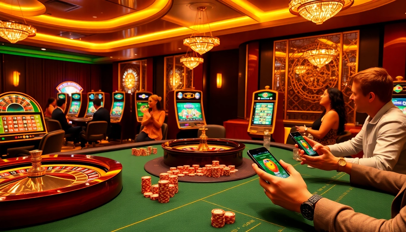 Players enjoying a dynamic casino experience at https://vmaxso.uk/ with engaging poker and slot games.