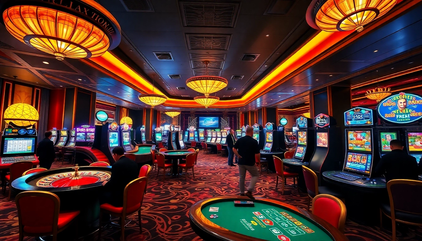 Players enjoying premium gaming experiences at U888 online casino with stylish tables and vibrant atmosphere.