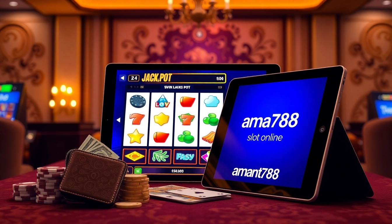 Rasakan sensasi aman788 slot online dengan adegan kasino digital yang menarik.