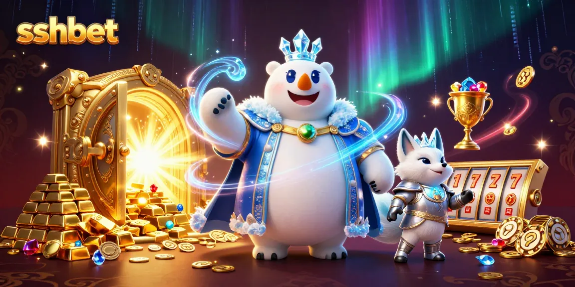 Try your luck with sshbet's colorful casino games featuring majestic characters and treasures.