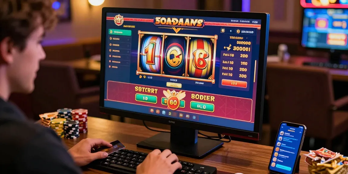 Exciting gaming experience at credit card casinos featuring vibrant user interface and player excitement on https://dea.org.uk.