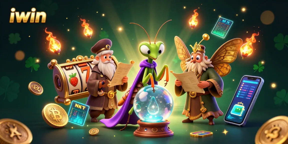Engage with iwin's thrilling casino adventure featuring vibrant slot games and crypto elements.