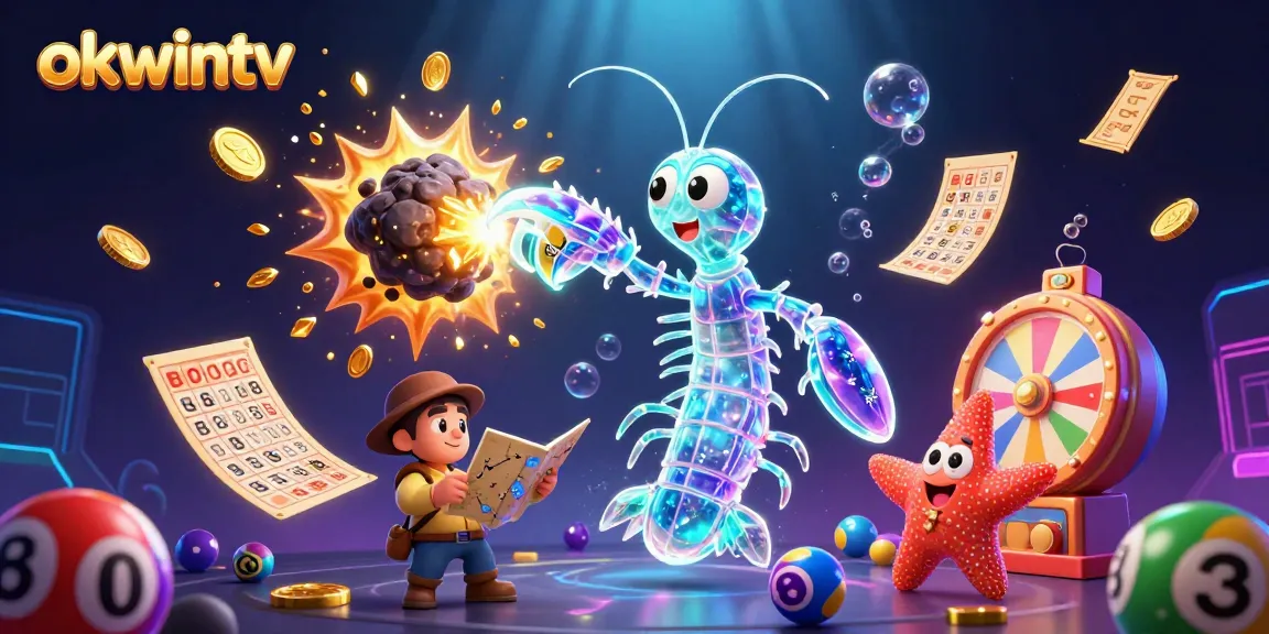 Experience thrilling wins with okwintv as lottery action explodes with vibrant gems and coins.