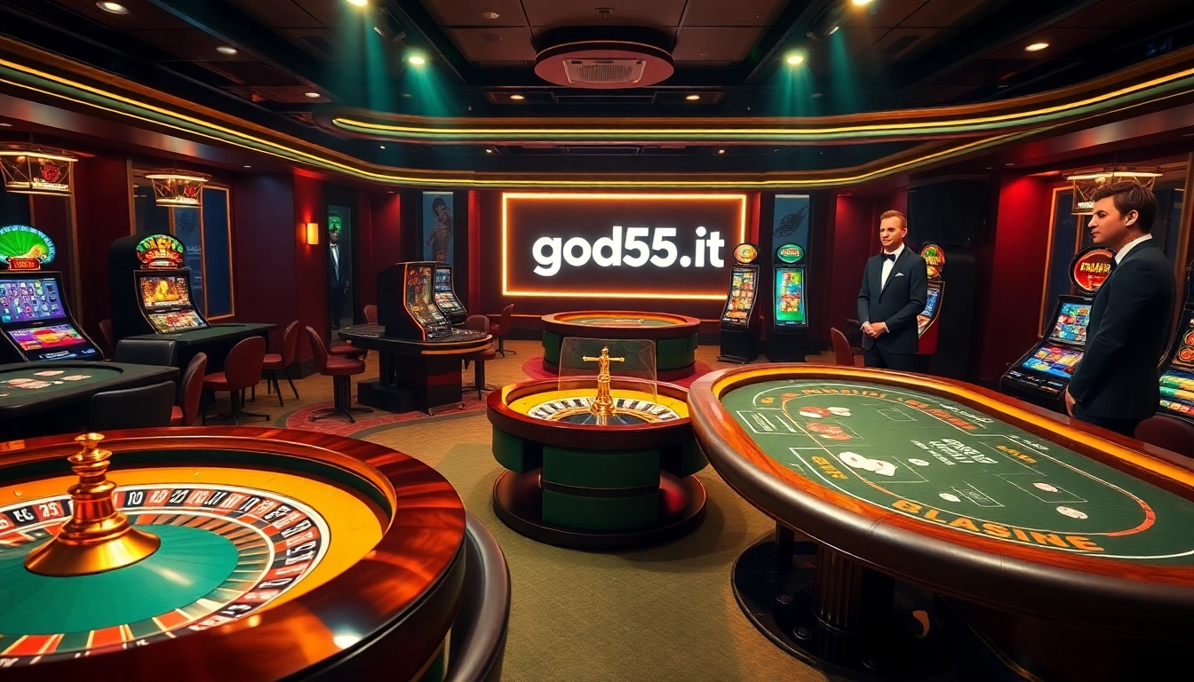 Join the excitement at god55.fit with vibrant casino tables and thrilling gameplay.