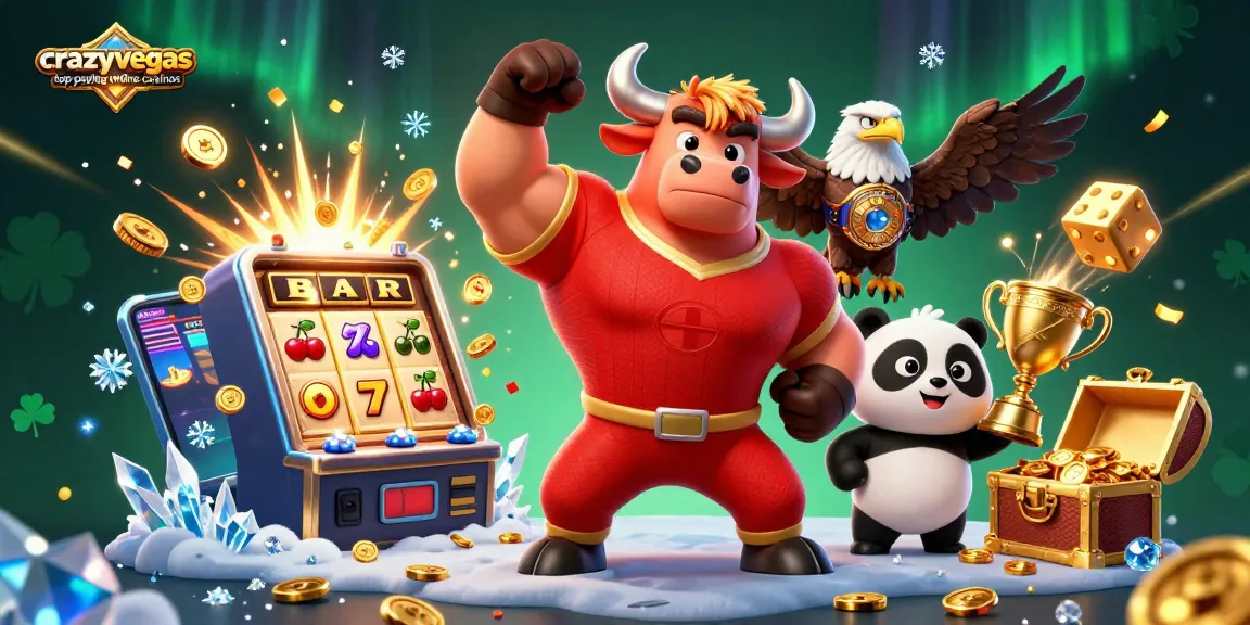 Experience the thrill of crazyvegas top paying online casinos with vibrant characters and exciting gaming elements.