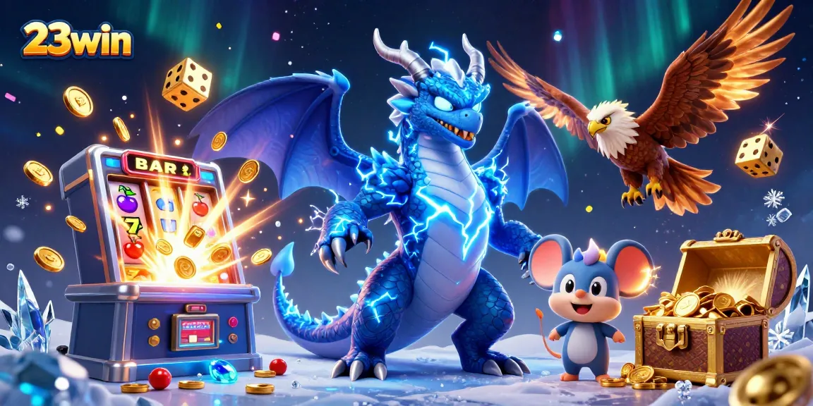 Win big at 23win with an electrifying casino adventure featuring vibrant characters!