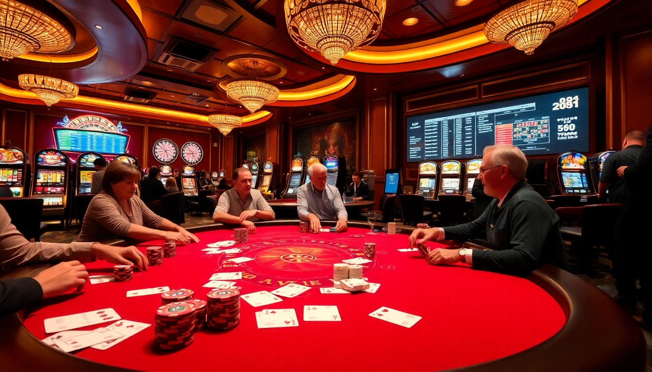 Experience thrilling games and strategic bets at https://www.ok8386a.org/ in a luxurious casino setting.