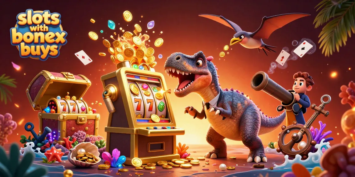 Experience fun spins and rewards with slots with bonus buys featuring vivid characters and casino themes.
