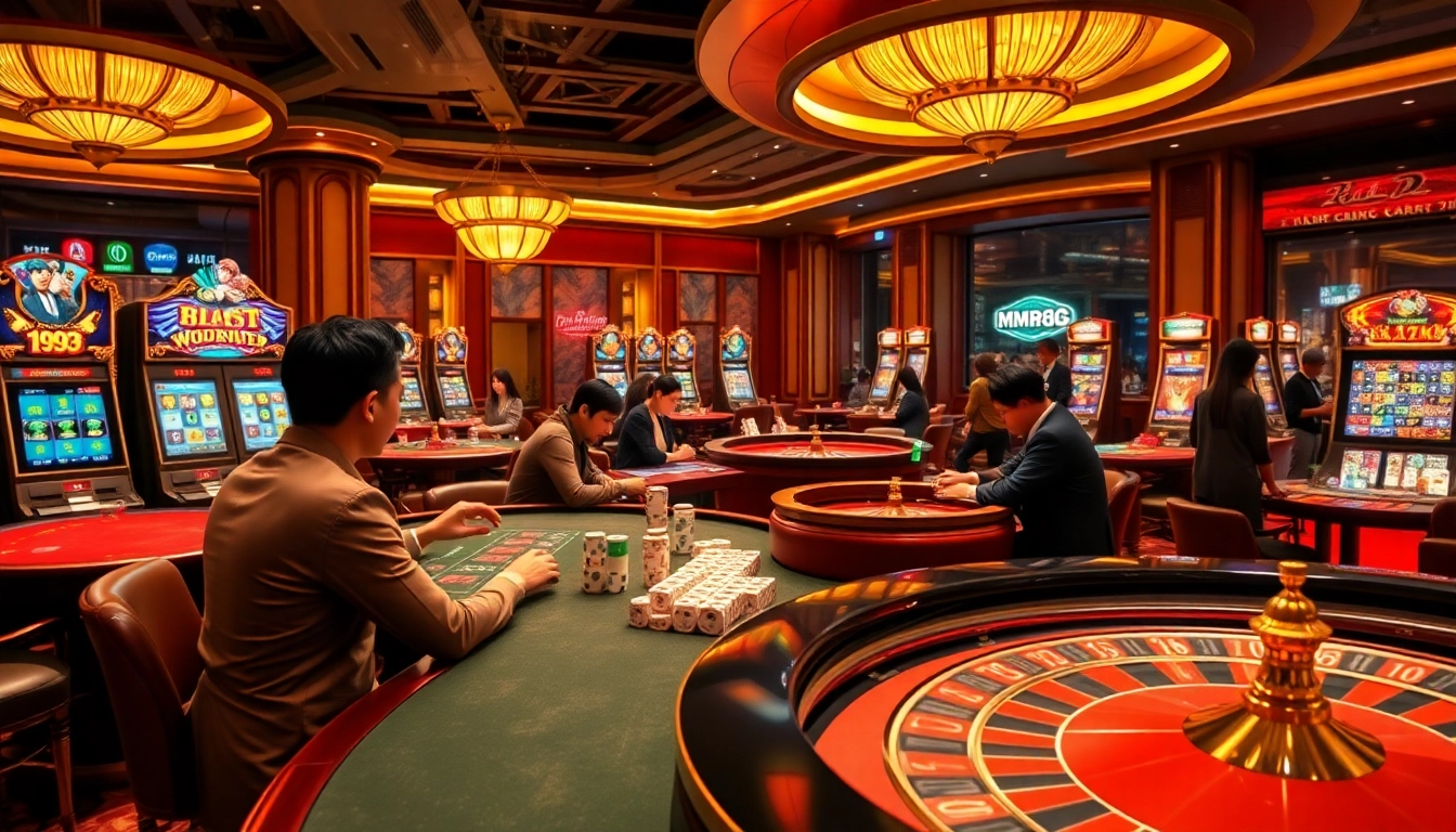 Experience thrilling online gambling at Trang chủ MM88 with luxe tables, vibrant games, and immersive betting interfaces.