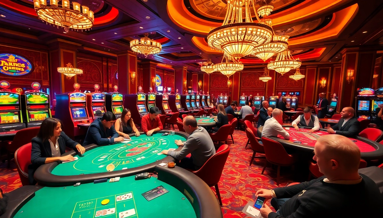 Players engaging in exciting games at casino C168, embodying the thrill of high-stakes gambling.