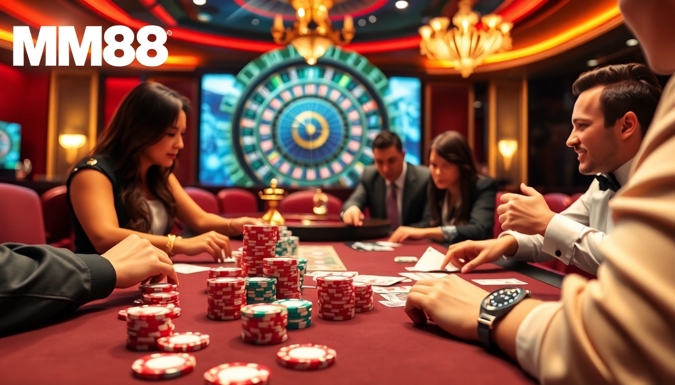 Experience the excitement of NHÀ CÁI MM88 with vibrant casino games and luxurious betting action.