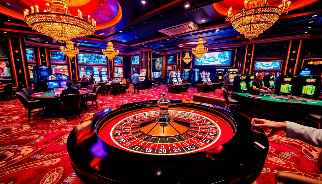 Experience thrilling gameplay at https://8kbest.net/ with vibrant casino settings and exciting betting action.