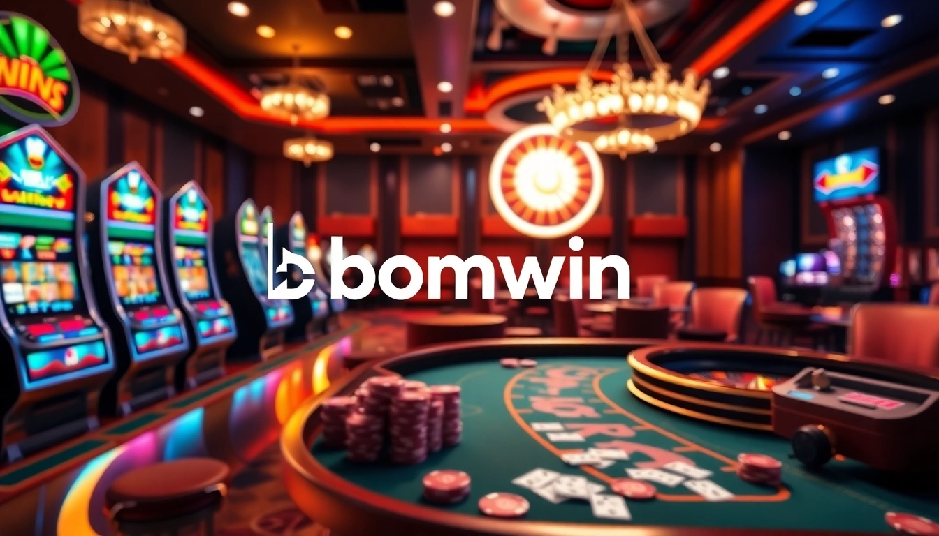 Win big at bomwin with exciting casino games and vibrant gambling atmosphere.