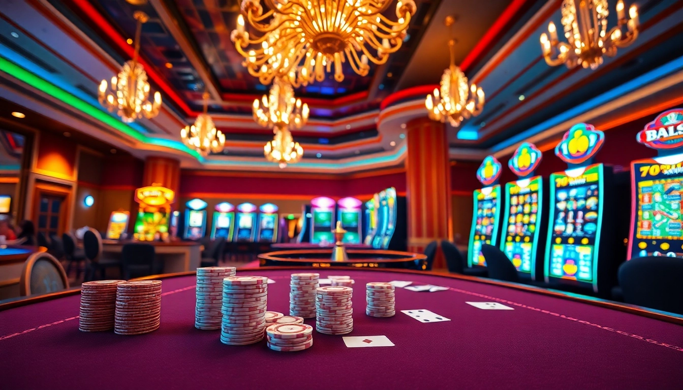 Players enjoying the excitement of 789win at a luxurious casino table with poker chips.
