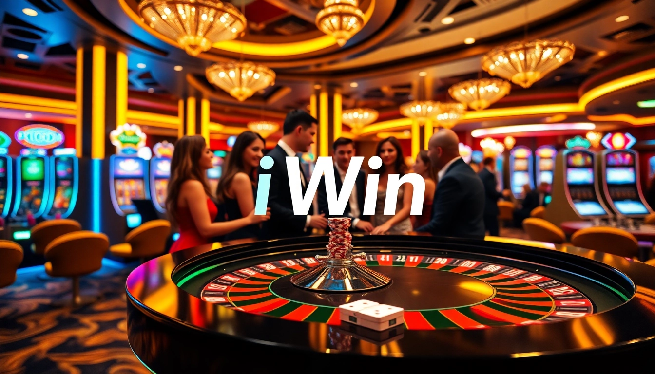 Experience the excitement of iWin with vibrant casino games and professional player interactions.