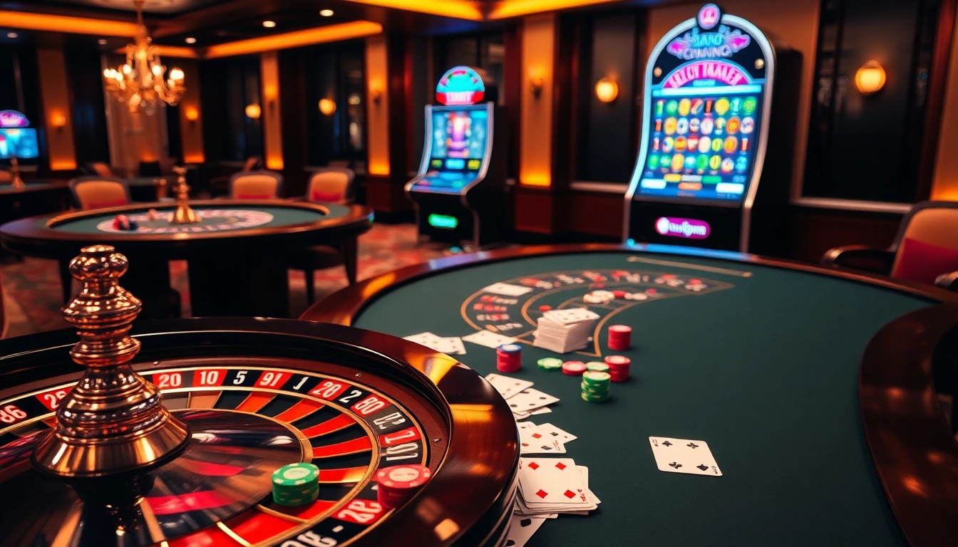 Experience thrilling gameplay at https://go88vn.digital/ with vibrant casino games, including roulette and poker.